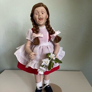 Norman Rockwell porcelain doll.